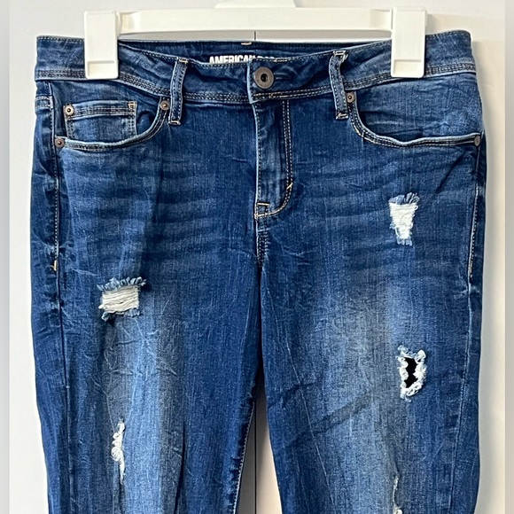 Women’s American Rag factory distressed jeans. Size 9. - Picture 15 of 16